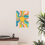 Retro 70s Colorful Sunshine Poster Gallery Image 2