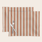Maude Pattern - Vintage Orange Placemat Gallery Image 1