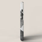 Balancing / Gray on White iPhone Case Gallery Image 2