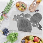 Balancing / Gray on White Cutting Board Gallery Image 2