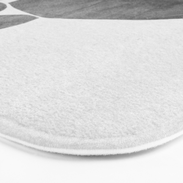 Balancing / Gray on White Bath Mat Gallery Image 3