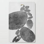 Balancing / Gray on White Cutting Board Gallery Image 1