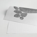 Balancing / Gray on White Wrapping Paper Gallery Image 2