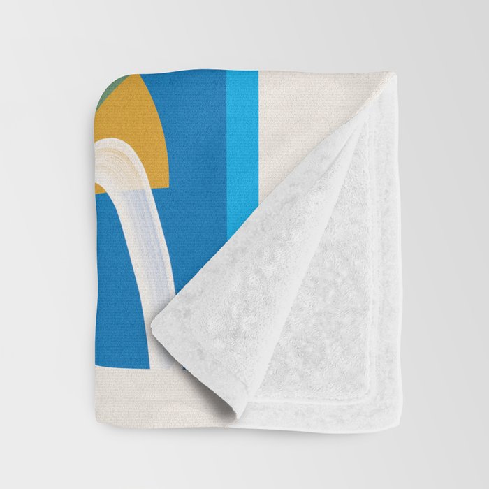 Abstract Woman 10 Throw Blanket Gallery Image 3