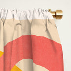 Abstract Woman 10 Window Curtain Gallery Image 2