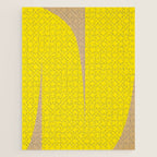 simple abstract shape-04 yellow Jigsaw Puzzle Gallery Image 1