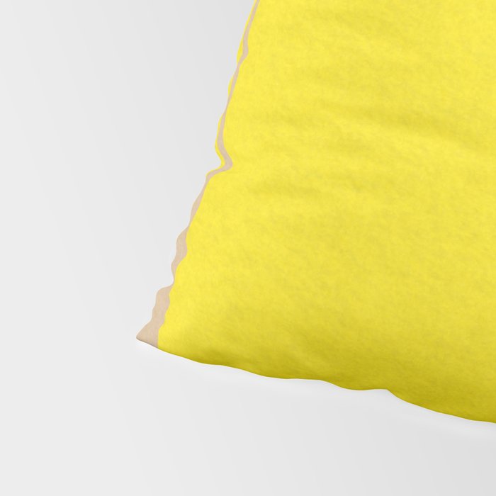 simple abstract shape-04 yellow Pillow Sham Gallery Image 4