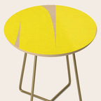 simple abstract shape-04 yellow Side Table Gallery Image 2
