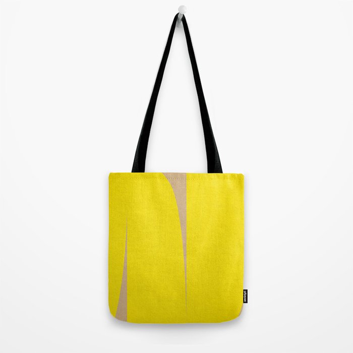 simple abstract shape-04 yellow Tote Bag Gallery Image 2