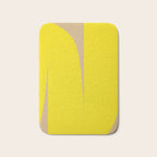 simple abstract shape-04 yellow Bath Mat Gallery Image 1