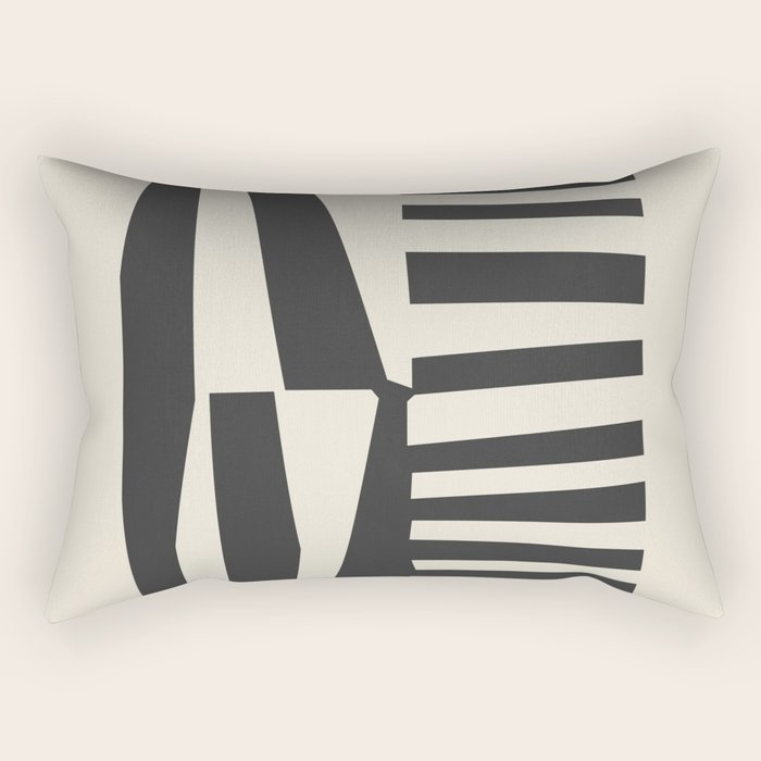 Geometrical Play 9 Rectangular Pillow Gallery Image 2