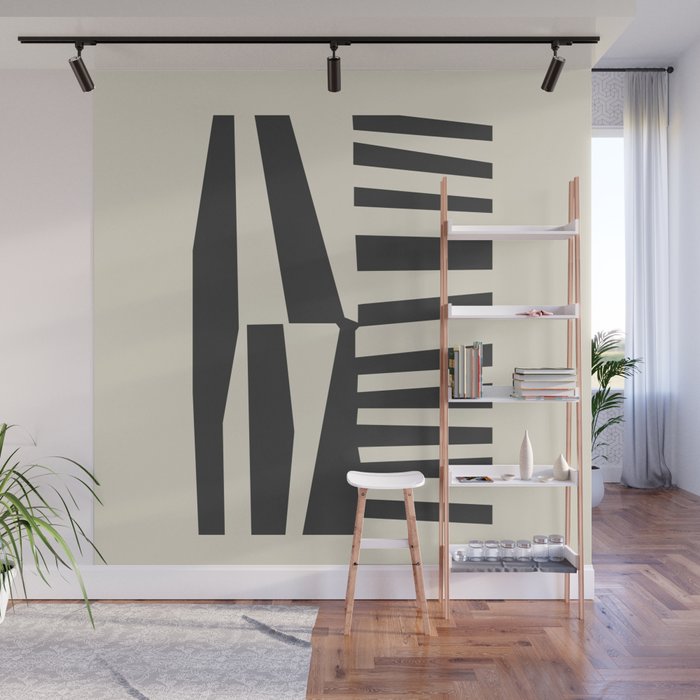 Geometrical Play 9 Wall Mural Gallery Image 1