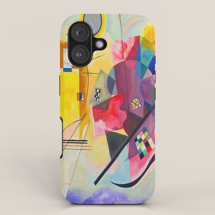 Wassily Kandinsky Yellow Red Blue iPhone Case Gallery Image 1