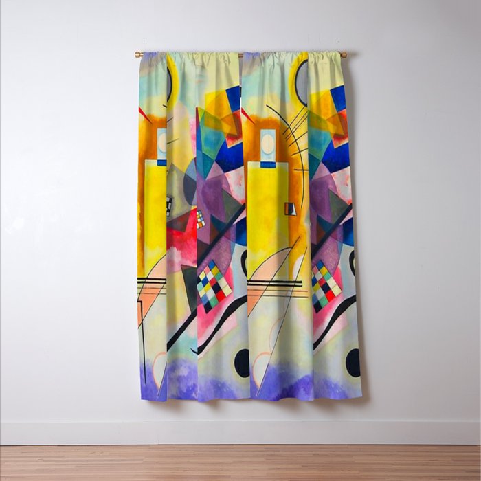 Wassily Kandinsky Yellow Red Blue Window Curtain Gallery Image 3
