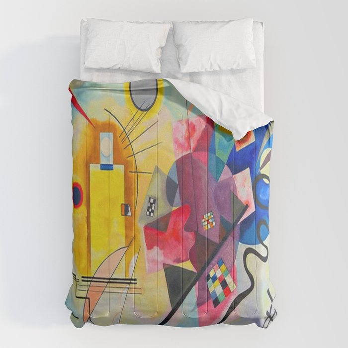 Wassily Kandinsky Yellow Red Blue Comforter Gallery Image 1