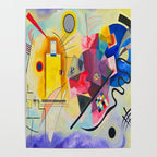 Wassily Kandinsky Yellow Red Blue Poster Gallery Image 4