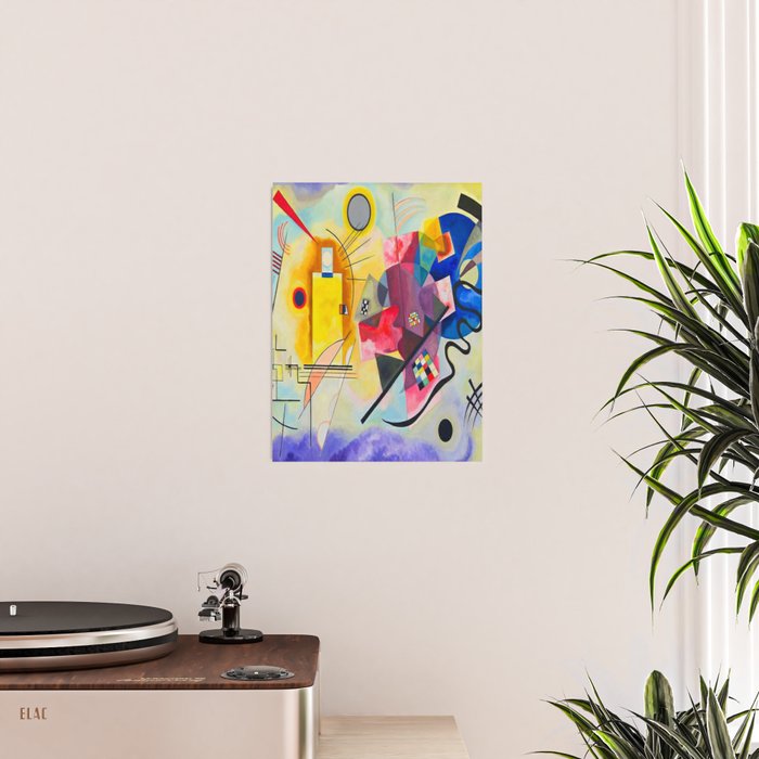 Wassily Kandinsky Yellow Red Blue Poster Gallery Image 2