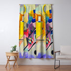 Wassily Kandinsky Yellow Red Blue Window Curtain Gallery Image 5