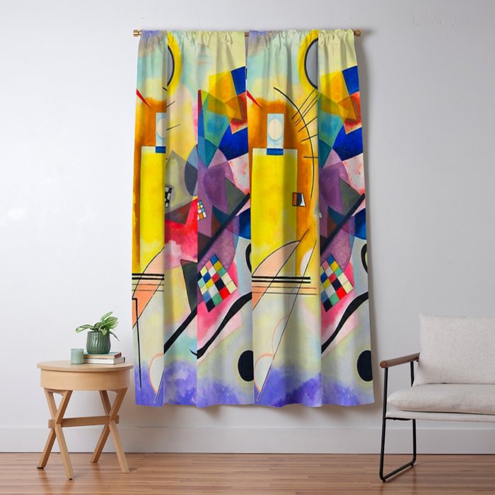Wassily Kandinsky Yellow Red Blue Window Curtain Gallery Image 5