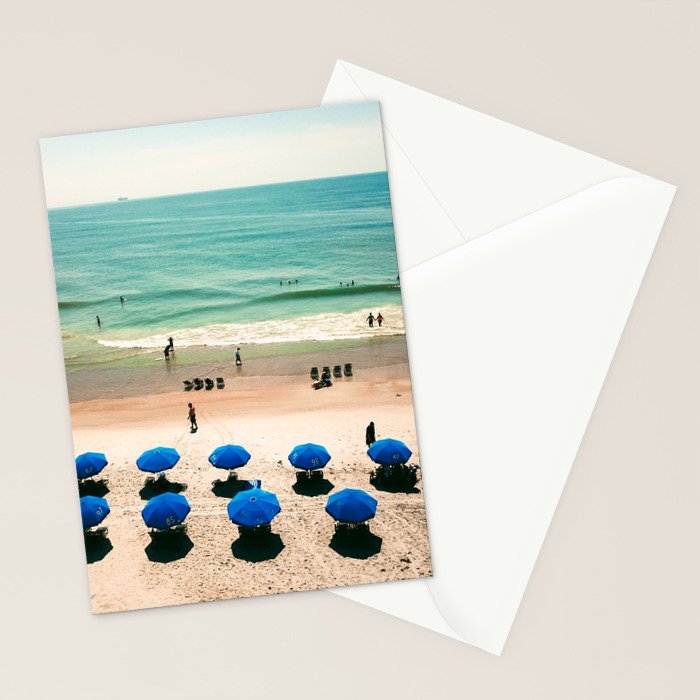 Aerial Beach 1 Stationery Card Gallery Image 2