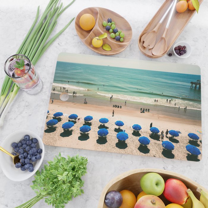 Aerial Beach 1 Cutting Board Gallery Image 2