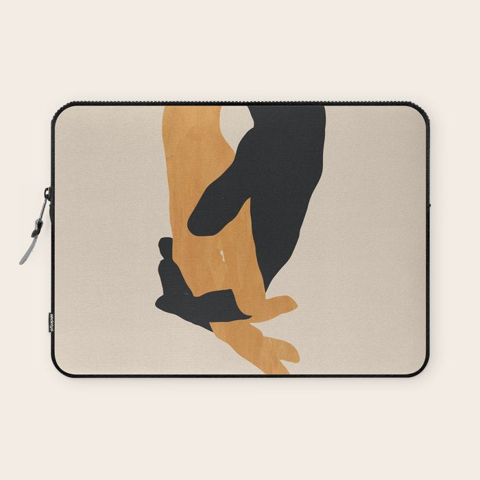 Holding Hands 2 Laptop Sleeve Gallery Image 1