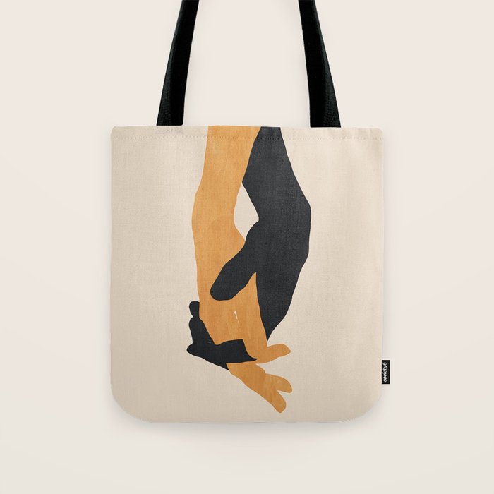 Holding Hands 2 Tote Bag Gallery Image 1