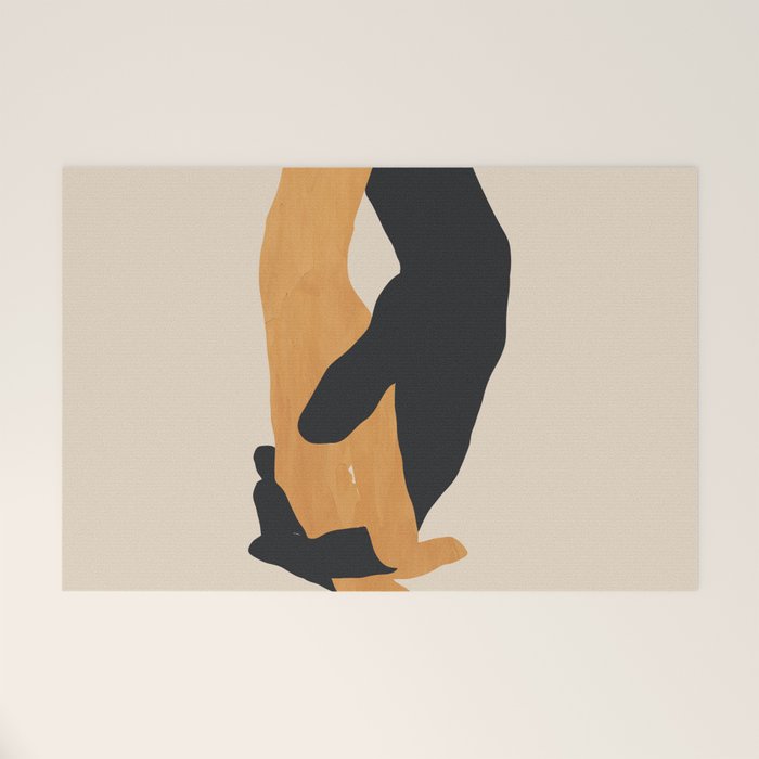 Holding Hands 2 Welcome Mat Gallery Image 1