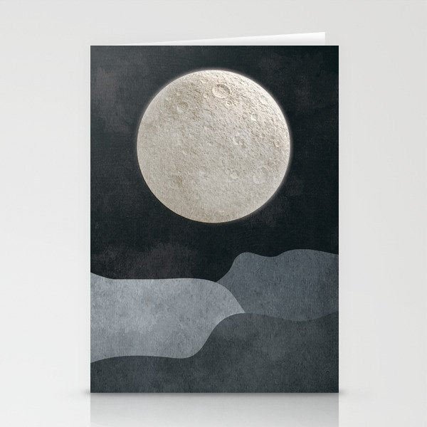 FULL MOON Stationery Card Gallery Image 2