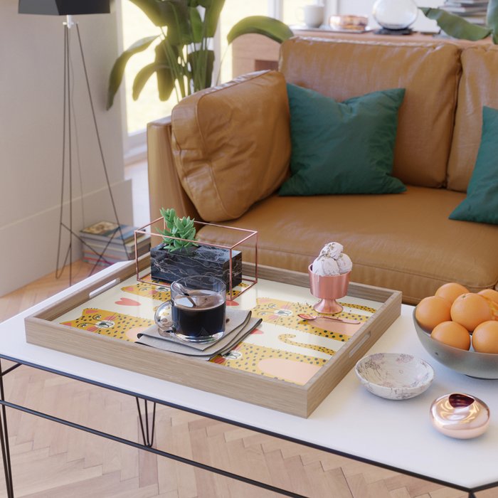 Cheetah Love Serving Tray Gallery Image 2