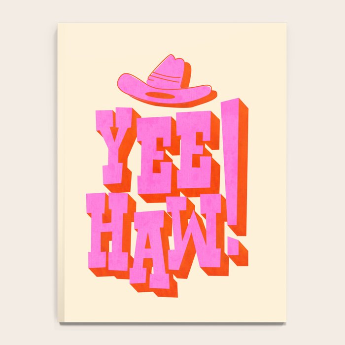Yee Haw! Fun Cowboy Art Notebook Gallery Image 4