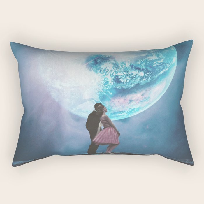 Two million Years from Yesterday Rectangular Pillow Gallery Image 1