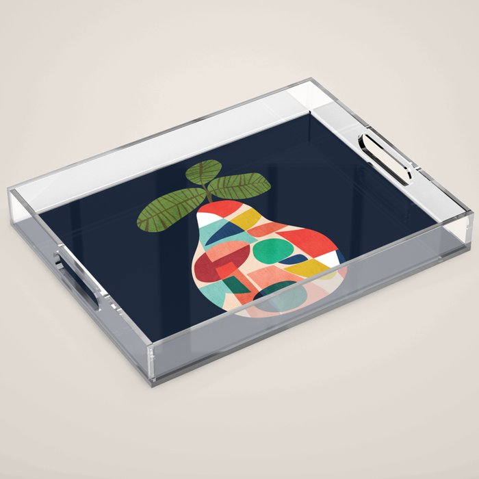 Fresh Pear Acrylic Tray Gallery Image 1