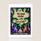 Scary story time Stationery Card Gallery Image 2