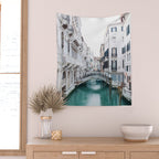 The Floating City - Venice Italy Travel Photography Wall Tapestry Gallery Image 2