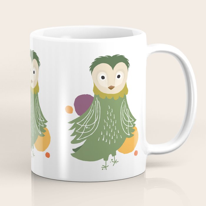 Quirky Barn Owl Coffee Mug Gallery Image 1