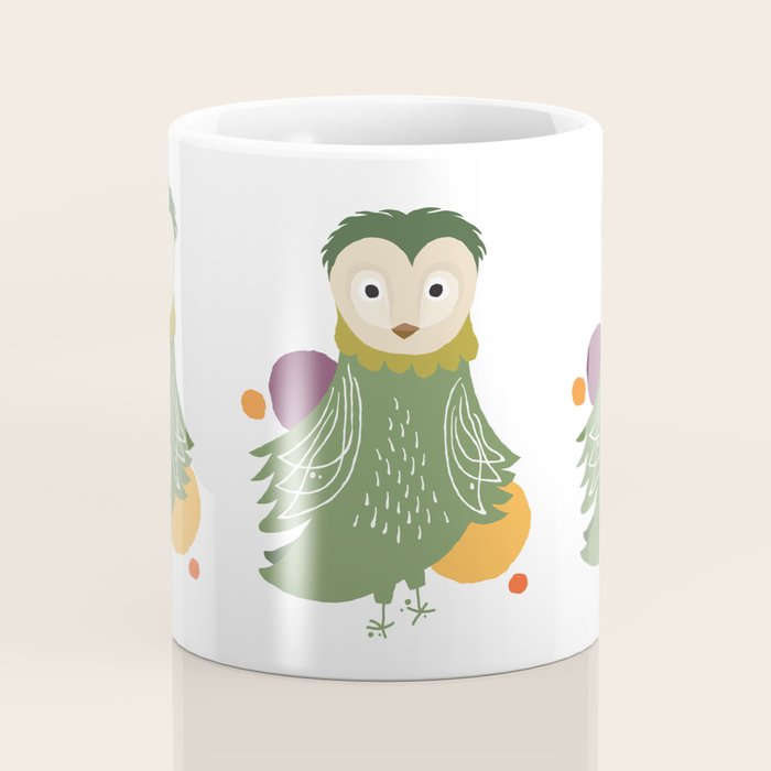 Quirky Barn Owl Coffee Mug Gallery Image 4