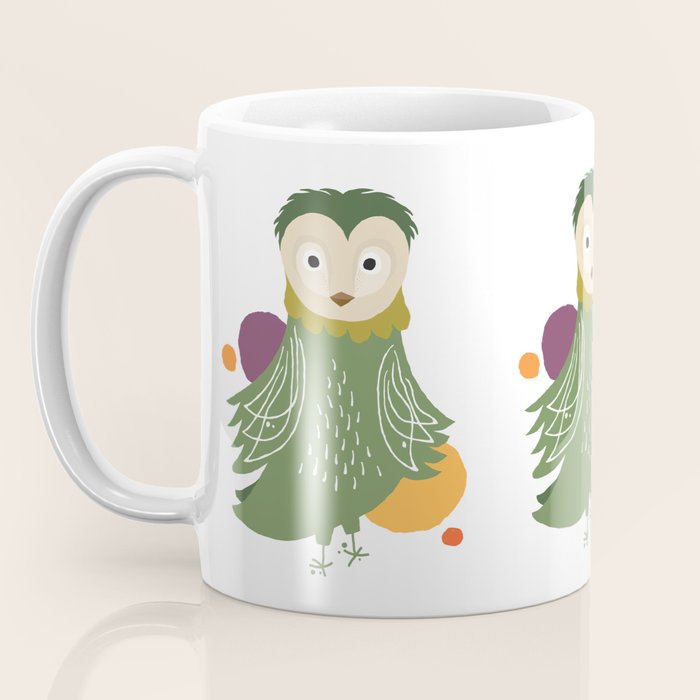 Quirky Barn Owl Coffee Mug Gallery Image 3