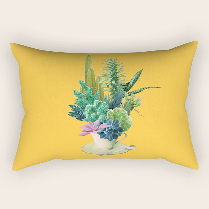 Arid garden Rectangular Pillow Gallery Image 1