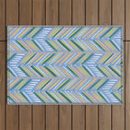 My Surf House, Ocean Outdoor Rug Gallery Image 1