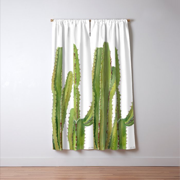 Cactus 2 Window Curtain Gallery Image 3