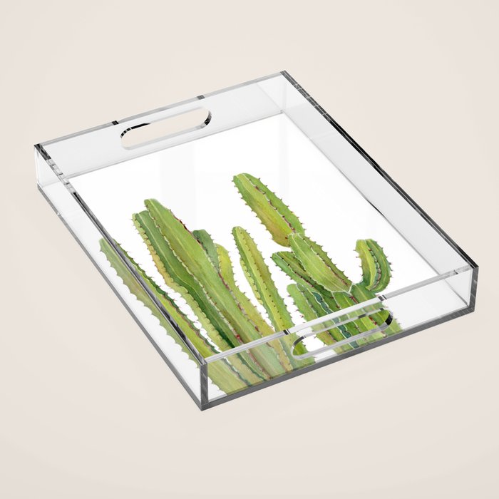 Cactus 2 Acrylic Tray Gallery Image 1