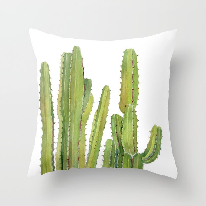 Cactus 2 Throw Pillow Gallery Image 6