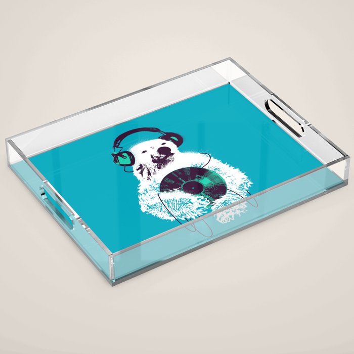 Record Bear Acrylic Tray Gallery Image 1