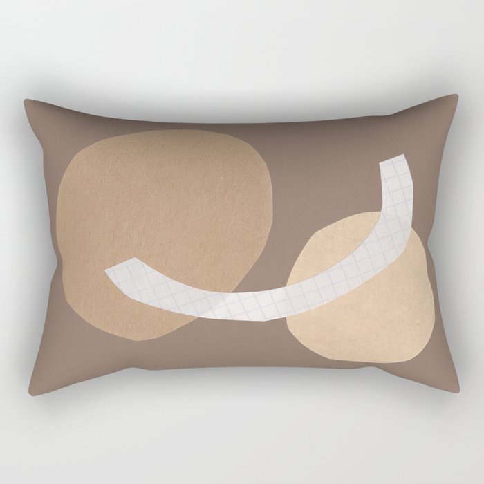 Three Shapes #4 Rectangular Pillow Gallery Image 2