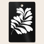 Love Palm Branch In Black  Cutting Board Gallery Image 1