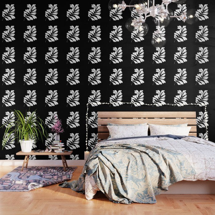 Love Palm Branch In Black  Wallpaper Gallery Image 3