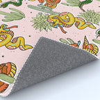 Join Or Die #illustration #wildlife #pattern Rug Gallery Image 4