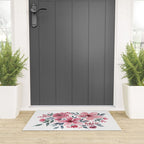 Modern Watercolor Florals No. 2 Welcome Mat Gallery Image 3