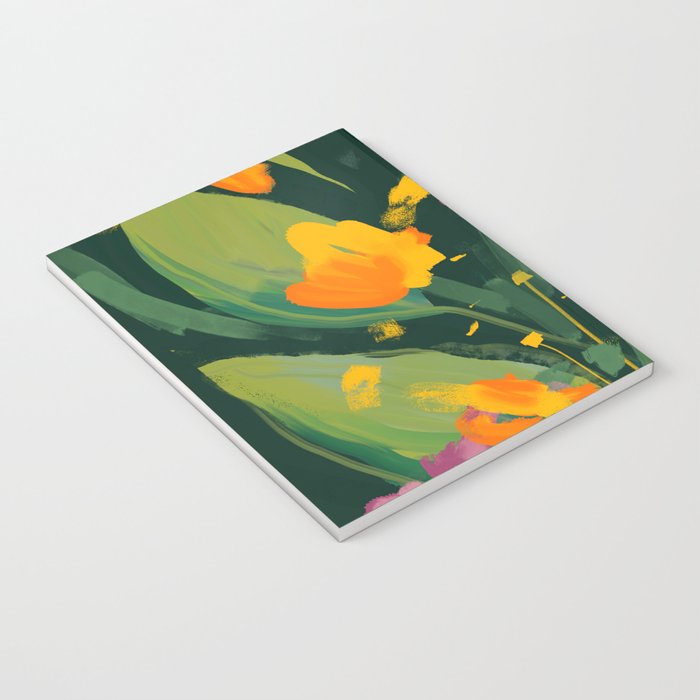 Abstract Floral Evening Notebook Gallery Image 3